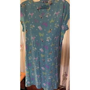 Adonna Size Small Gown‎ Puppy Dogs Summer Poodle
